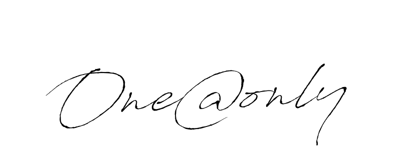 It looks lik you need a new signature style for name One@only. Design unique handwritten (Antro_Vectra) signature with our free signature maker in just a few clicks. One@only signature style 6 images and pictures png