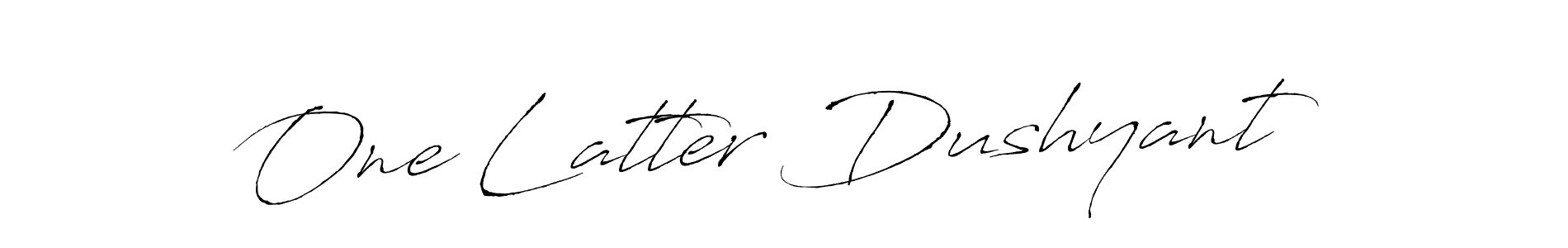 You can use this online signature creator to create a handwritten signature for the name One Latter Dushyant. This is the best online autograph maker. One Latter Dushyant signature style 6 images and pictures png