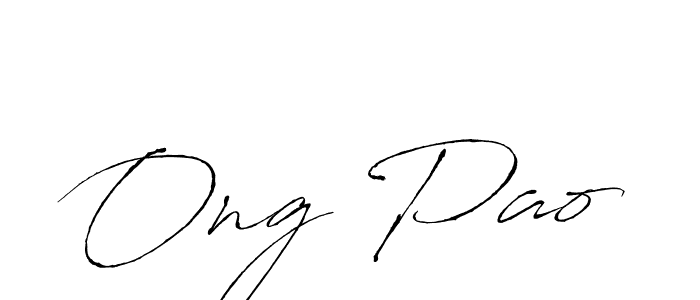 The best way (Antro_Vectra) to make a short signature is to pick only two or three words in your name. The name Ong Pao include a total of six letters. For converting this name. Ong Pao signature style 6 images and pictures png