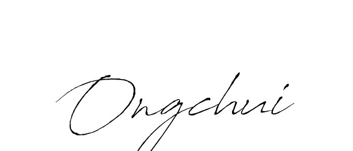 Antro_Vectra is a professional signature style that is perfect for those who want to add a touch of class to their signature. It is also a great choice for those who want to make their signature more unique. Get Ongchui name to fancy signature for free. Ongchui signature style 6 images and pictures png