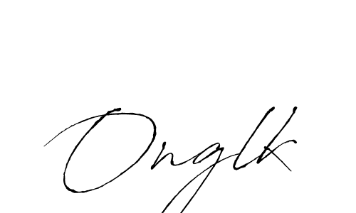 You should practise on your own different ways (Antro_Vectra) to write your name (Onglk) in signature. don't let someone else do it for you. Onglk signature style 6 images and pictures png