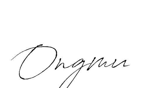 Ongmu stylish signature style. Best Handwritten Sign (Antro_Vectra) for my name. Handwritten Signature Collection Ideas for my name Ongmu. Ongmu signature style 6 images and pictures png