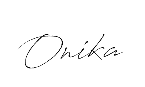 Also we have Onika name is the best signature style. Create professional handwritten signature collection using Antro_Vectra autograph style. Onika signature style 6 images and pictures png