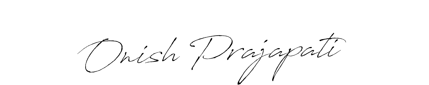 Make a short Onish Prajapati signature style. Manage your documents anywhere anytime using Antro_Vectra. Create and add eSignatures, submit forms, share and send files easily. Onish Prajapati signature style 6 images and pictures png