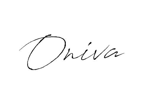 Design your own signature with our free online signature maker. With this signature software, you can create a handwritten (Antro_Vectra) signature for name Oniva. Oniva signature style 6 images and pictures png