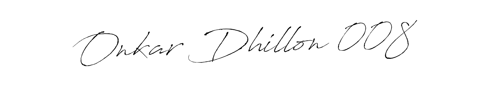 Use a signature maker to create a handwritten signature online. With this signature software, you can design (Antro_Vectra) your own signature for name Onkar Dhillon 008. Onkar Dhillon 008 signature style 6 images and pictures png