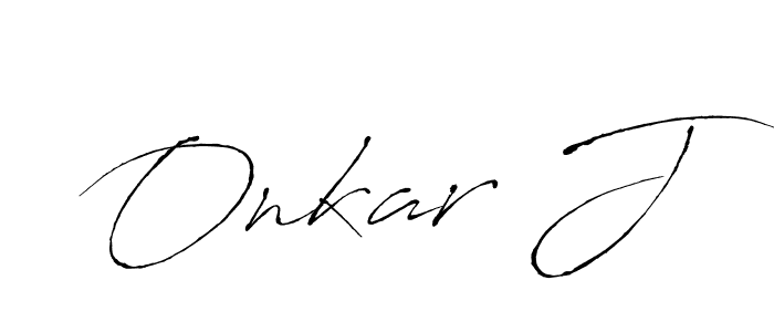 Best and Professional Signature Style for Onkar J. Antro_Vectra Best Signature Style Collection. Onkar J signature style 6 images and pictures png