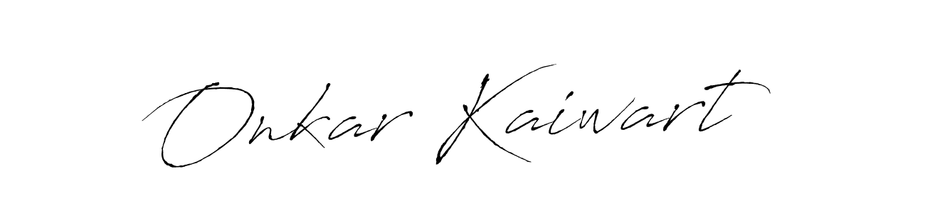 Onkar Kaiwart stylish signature style. Best Handwritten Sign (Antro_Vectra) for my name. Handwritten Signature Collection Ideas for my name Onkar Kaiwart. Onkar Kaiwart signature style 6 images and pictures png