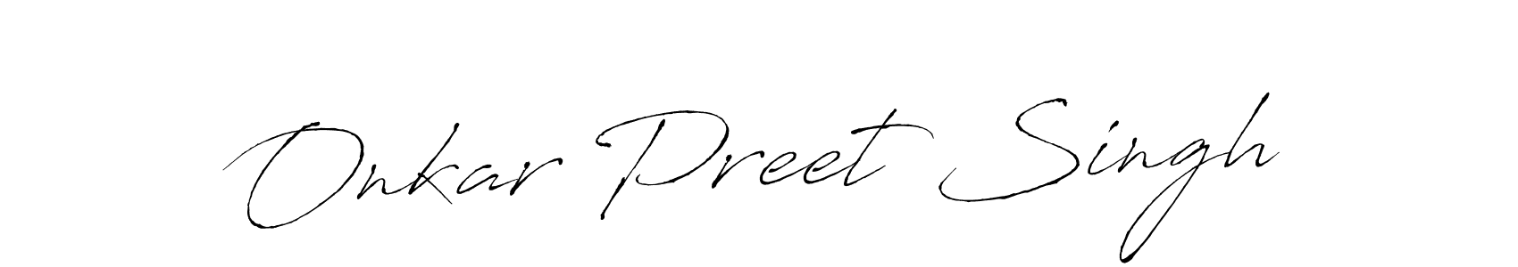 Make a beautiful signature design for name Onkar Preet Singh. Use this online signature maker to create a handwritten signature for free. Onkar Preet Singh signature style 6 images and pictures png