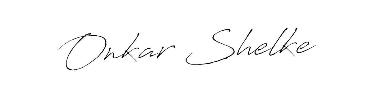 Create a beautiful signature design for name Onkar Shelke. With this signature (Antro_Vectra) fonts, you can make a handwritten signature for free. Onkar Shelke signature style 6 images and pictures png