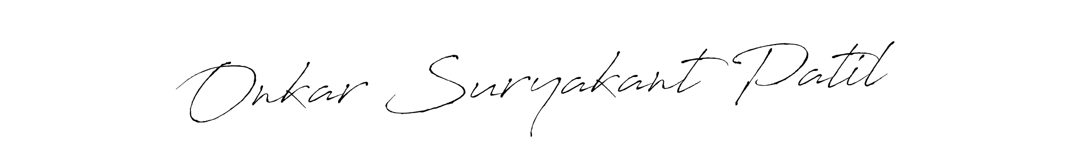 Make a beautiful signature design for name Onkar Suryakant Patil. Use this online signature maker to create a handwritten signature for free. Onkar Suryakant Patil signature style 6 images and pictures png
