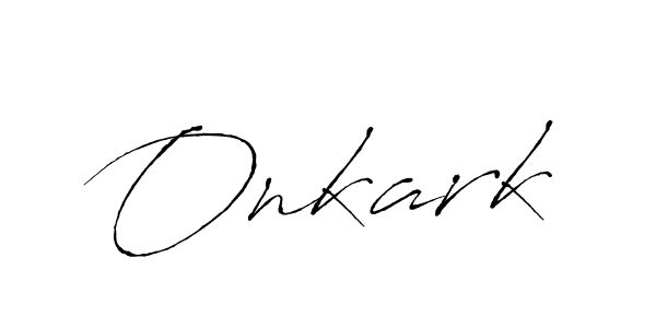 Use a signature maker to create a handwritten signature online. With this signature software, you can design (Antro_Vectra) your own signature for name Onkark. Onkark signature style 6 images and pictures png