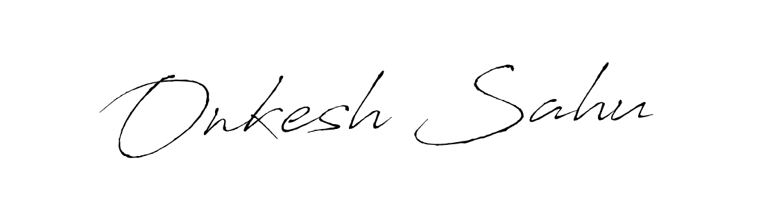 Make a beautiful signature design for name Onkesh Sahu. Use this online signature maker to create a handwritten signature for free. Onkesh Sahu signature style 6 images and pictures png