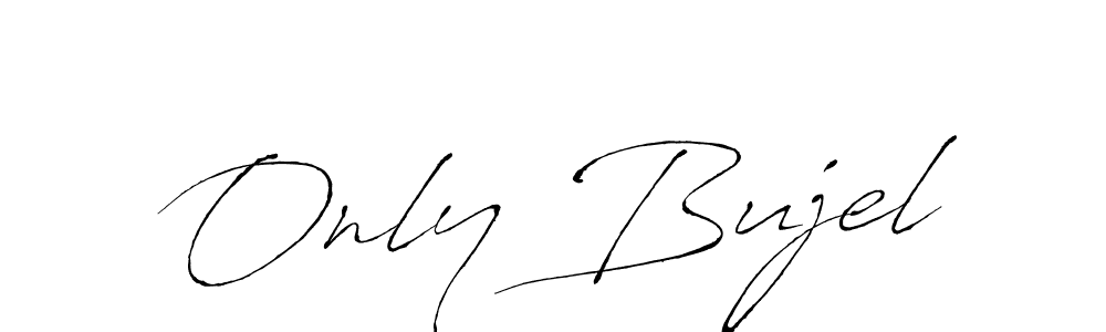 Antro_Vectra is a professional signature style that is perfect for those who want to add a touch of class to their signature. It is also a great choice for those who want to make their signature more unique. Get Only Bujel name to fancy signature for free. Only Bujel signature style 6 images and pictures png