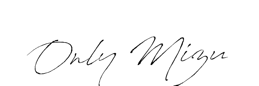 Antro_Vectra is a professional signature style that is perfect for those who want to add a touch of class to their signature. It is also a great choice for those who want to make their signature more unique. Get Only Mizu name to fancy signature for free. Only Mizu signature style 6 images and pictures png