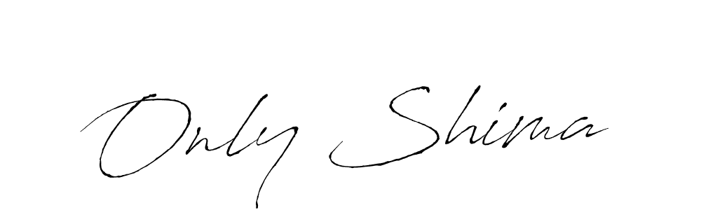 Once you've used our free online signature maker to create your best signature Antro_Vectra style, it's time to enjoy all of the benefits that Only Shima name signing documents. Only Shima signature style 6 images and pictures png