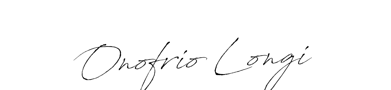 The best way (Antro_Vectra) to make a short signature is to pick only two or three words in your name. The name Onofrio Longi include a total of six letters. For converting this name. Onofrio Longi signature style 6 images and pictures png