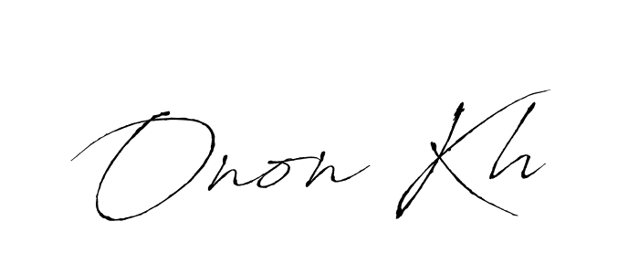 This is the best signature style for the Onon Kh name. Also you like these signature font (Antro_Vectra). Mix name signature. Onon Kh signature style 6 images and pictures png