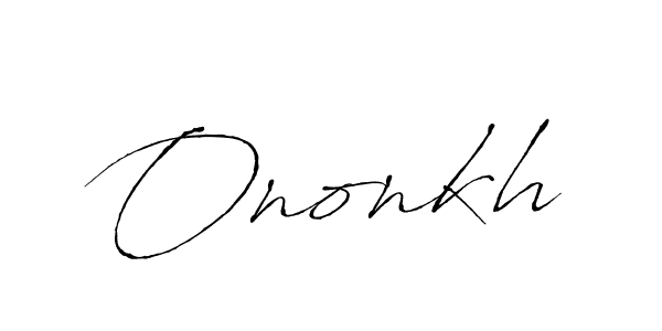 Create a beautiful signature design for name Ononkh. With this signature (Antro_Vectra) fonts, you can make a handwritten signature for free. Ononkh signature style 6 images and pictures png