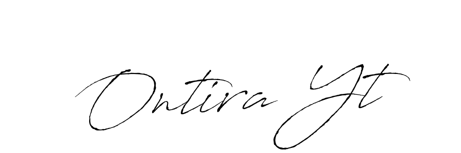 Also You can easily find your signature by using the search form. We will create Ontira Yt name handwritten signature images for you free of cost using Antro_Vectra sign style. Ontira Yt signature style 6 images and pictures png
