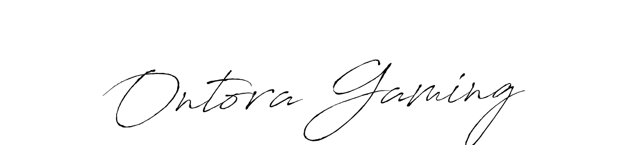 This is the best signature style for the Ontora Gaming name. Also you like these signature font (Antro_Vectra). Mix name signature. Ontora Gaming signature style 6 images and pictures png