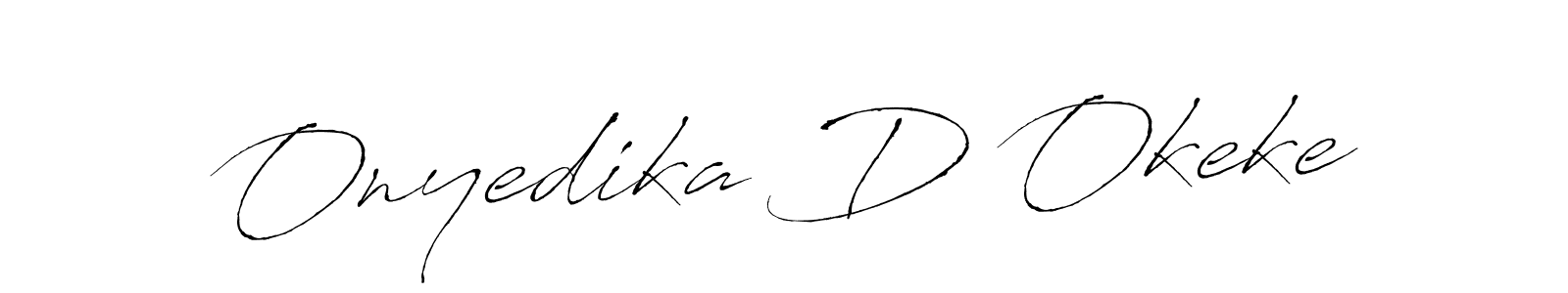 Also we have Onyedika D Okeke name is the best signature style. Create professional handwritten signature collection using Antro_Vectra autograph style. Onyedika D Okeke signature style 6 images and pictures png