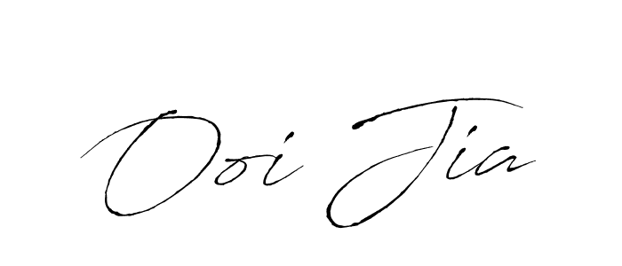 Make a beautiful signature design for name Ooi Jia. With this signature (Antro_Vectra) style, you can create a handwritten signature for free. Ooi Jia signature style 6 images and pictures png