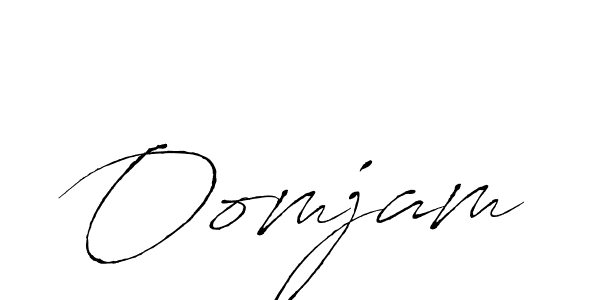 Use a signature maker to create a handwritten signature online. With this signature software, you can design (Antro_Vectra) your own signature for name Oomjam. Oomjam signature style 6 images and pictures png