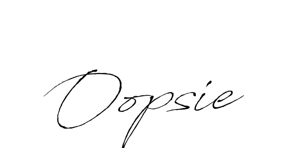 if you are searching for the best signature style for your name Oopsie. so please give up your signature search. here we have designed multiple signature styles  using Antro_Vectra. Oopsie signature style 6 images and pictures png