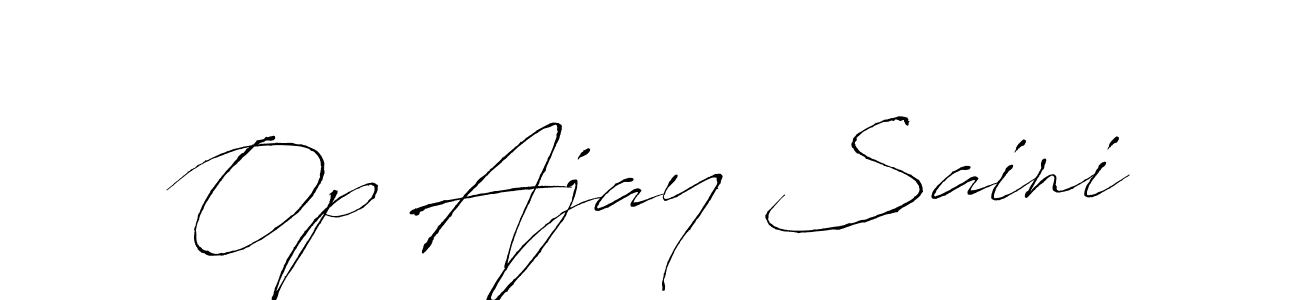 See photos of Op Ajay Saini official signature by Spectra . Check more albums & portfolios. Read reviews & check more about Antro_Vectra font. Op Ajay Saini signature style 6 images and pictures png