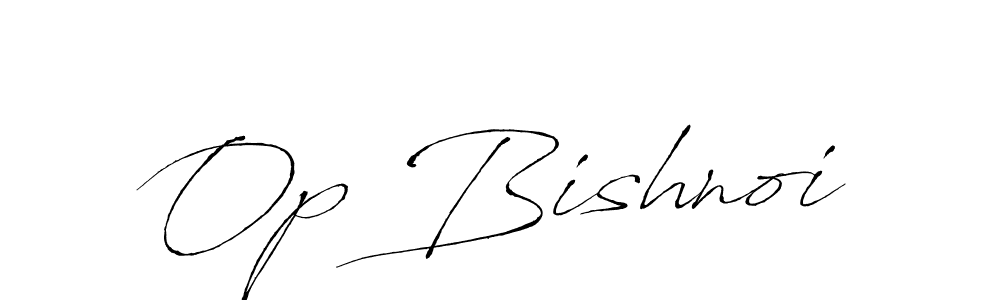 Create a beautiful signature design for name Op Bishnoi. With this signature (Antro_Vectra) fonts, you can make a handwritten signature for free. Op Bishnoi signature style 6 images and pictures png