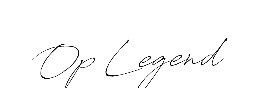 You should practise on your own different ways (Antro_Vectra) to write your name (Op Legend) in signature. don't let someone else do it for you. Op Legend signature style 6 images and pictures png