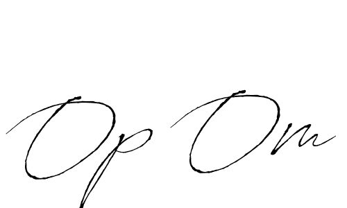 Also You can easily find your signature by using the search form. We will create Op Om name handwritten signature images for you free of cost using Antro_Vectra sign style. Op Om signature style 6 images and pictures png