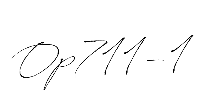 Also You can easily find your signature by using the search form. We will create Op711-1 name handwritten signature images for you free of cost using Antro_Vectra sign style. Op711-1 signature style 6 images and pictures png