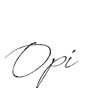 Also we have Opi name is the best signature style. Create professional handwritten signature collection using Antro_Vectra autograph style. Opi signature style 6 images and pictures png