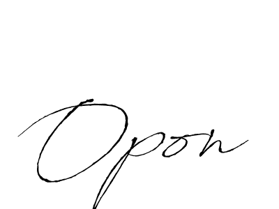 Similarly Antro_Vectra is the best handwritten signature design. Signature creator online .You can use it as an online autograph creator for name Opon. Opon signature style 6 images and pictures png