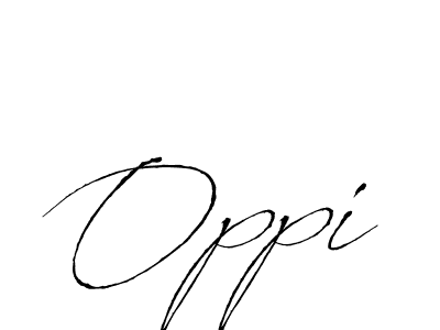Also we have Oppi name is the best signature style. Create professional handwritten signature collection using Antro_Vectra autograph style. Oppi signature style 6 images and pictures png