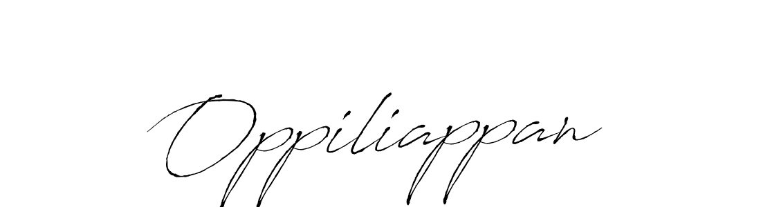 Also we have Oppiliappan name is the best signature style. Create professional handwritten signature collection using Antro_Vectra autograph style. Oppiliappan signature style 6 images and pictures png