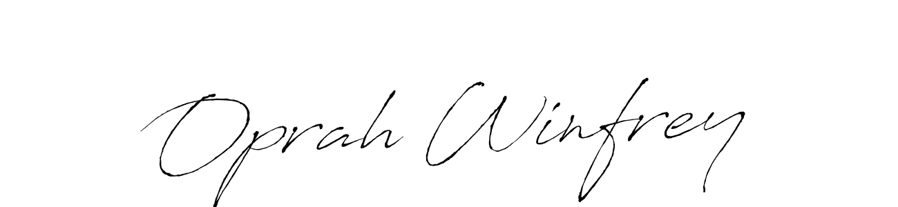 Similarly Antro_Vectra is the best handwritten signature design. Signature creator online .You can use it as an online autograph creator for name Oprah Winfrey. Oprah Winfrey signature style 6 images and pictures png