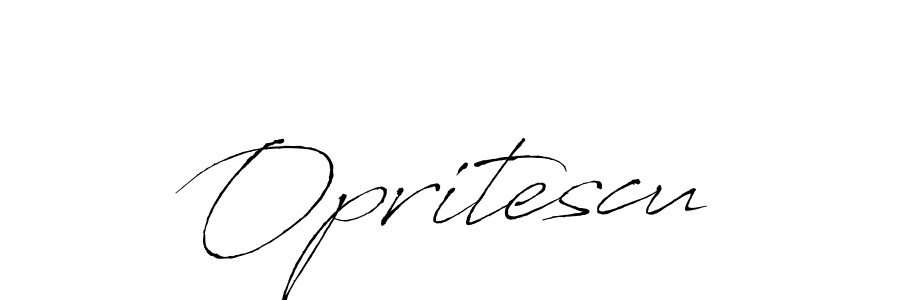 Design your own signature with our free online signature maker. With this signature software, you can create a handwritten (Antro_Vectra) signature for name Opritescu. Opritescu signature style 6 images and pictures png