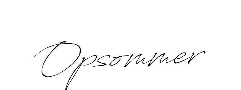 Make a beautiful signature design for name Opsommer. Use this online signature maker to create a handwritten signature for free. Opsommer signature style 6 images and pictures png