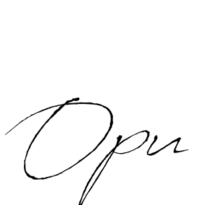Also You can easily find your signature by using the search form. We will create Opu name handwritten signature images for you free of cost using Antro_Vectra sign style. Opu signature style 6 images and pictures png