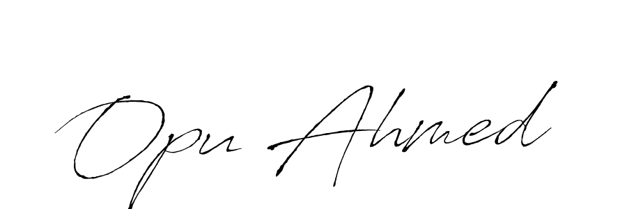 Here are the top 10 professional signature styles for the name Opu Ahmed. These are the best autograph styles you can use for your name. Opu Ahmed signature style 6 images and pictures png