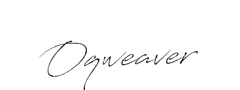How to make Oqweaver name signature. Use Antro_Vectra style for creating short signs online. This is the latest handwritten sign. Oqweaver signature style 6 images and pictures png