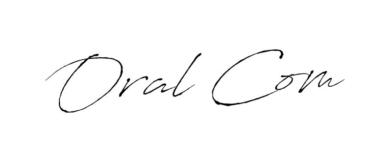 It looks lik you need a new signature style for name Oral Com. Design unique handwritten (Antro_Vectra) signature with our free signature maker in just a few clicks. Oral Com signature style 6 images and pictures png