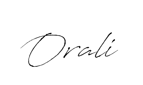 You should practise on your own different ways (Antro_Vectra) to write your name (Orali) in signature. don't let someone else do it for you. Orali signature style 6 images and pictures png