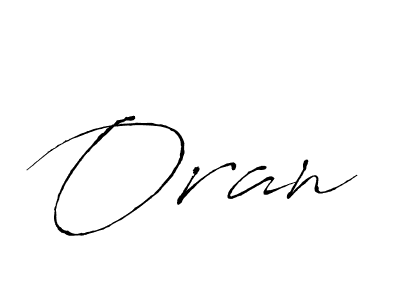 Use a signature maker to create a handwritten signature online. With this signature software, you can design (Antro_Vectra) your own signature for name Oran. Oran signature style 6 images and pictures png