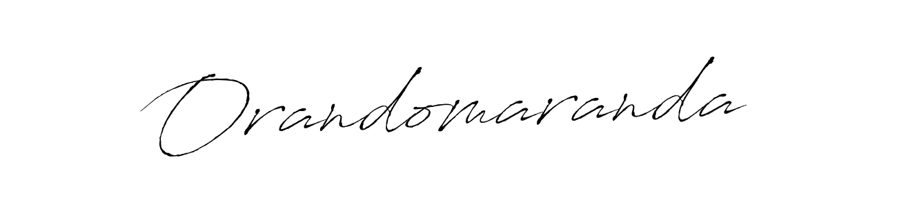 Design your own signature with our free online signature maker. With this signature software, you can create a handwritten (Antro_Vectra) signature for name Orandomaranda. Orandomaranda signature style 6 images and pictures png