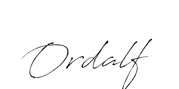 Design your own signature with our free online signature maker. With this signature software, you can create a handwritten (Antro_Vectra) signature for name Ordalf. Ordalf signature style 6 images and pictures png