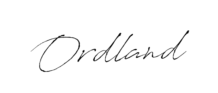 Ordland stylish signature style. Best Handwritten Sign (Antro_Vectra) for my name. Handwritten Signature Collection Ideas for my name Ordland. Ordland signature style 6 images and pictures png